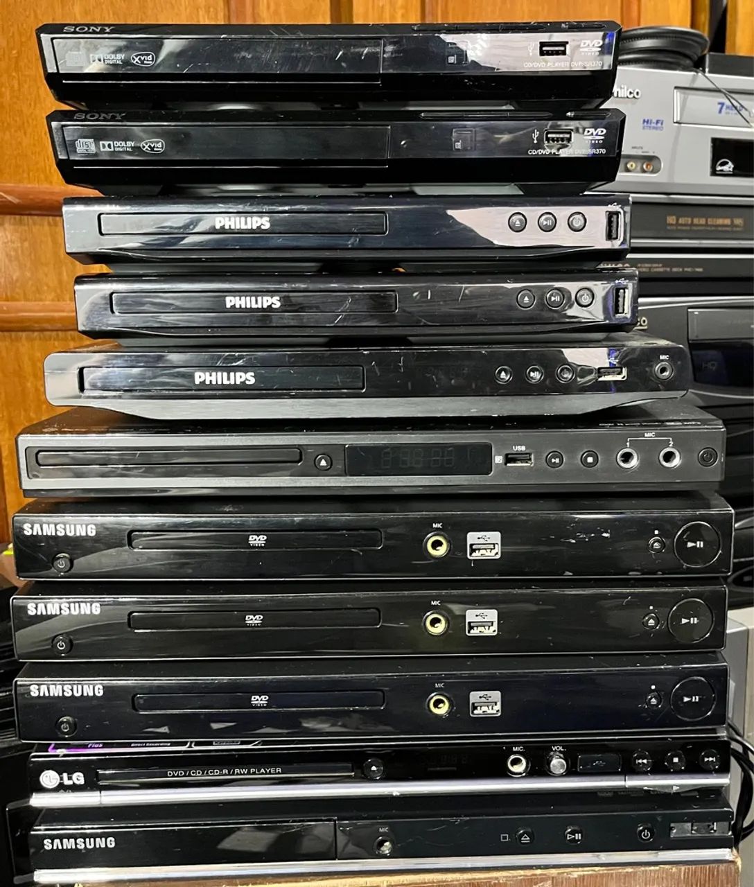 Aparelhos de dvd player sony samsung philips - Foto 2