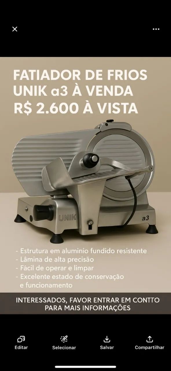 FATIADOR DE FRIOS UNIK A3