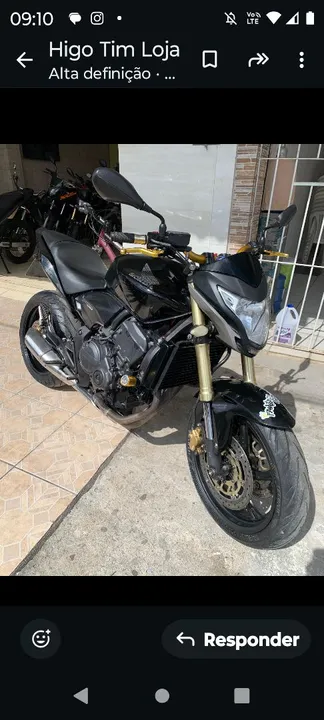 Cb600f. Hornet capa de revista