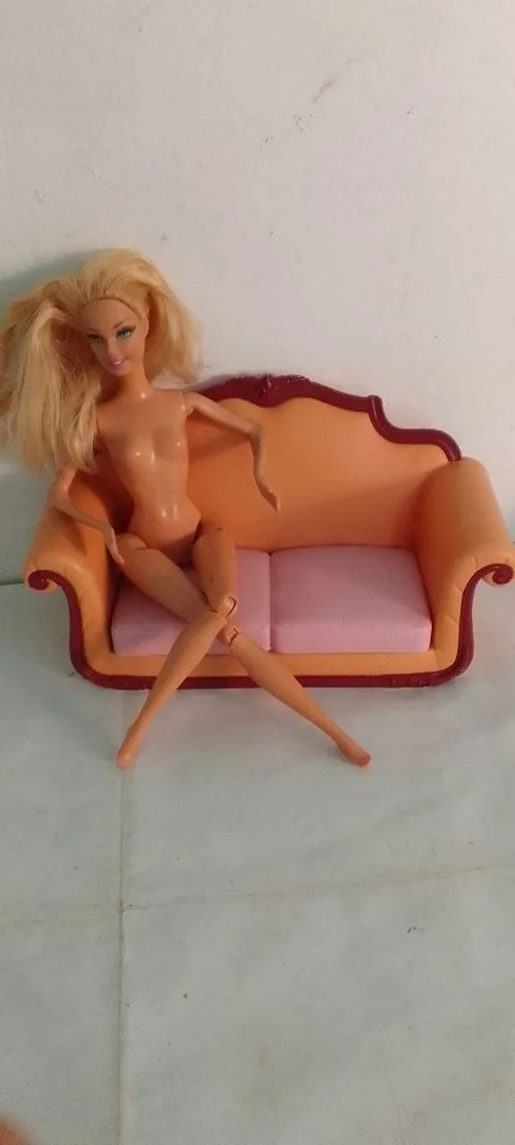 Vintage Barbie Sofa by Mattel for Two