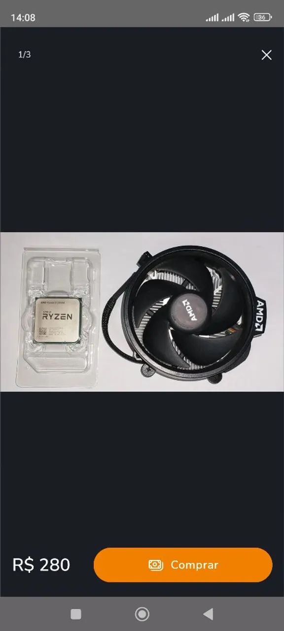 Processador Ryzen 3 2200 G 3.6Ghz - Foto 3