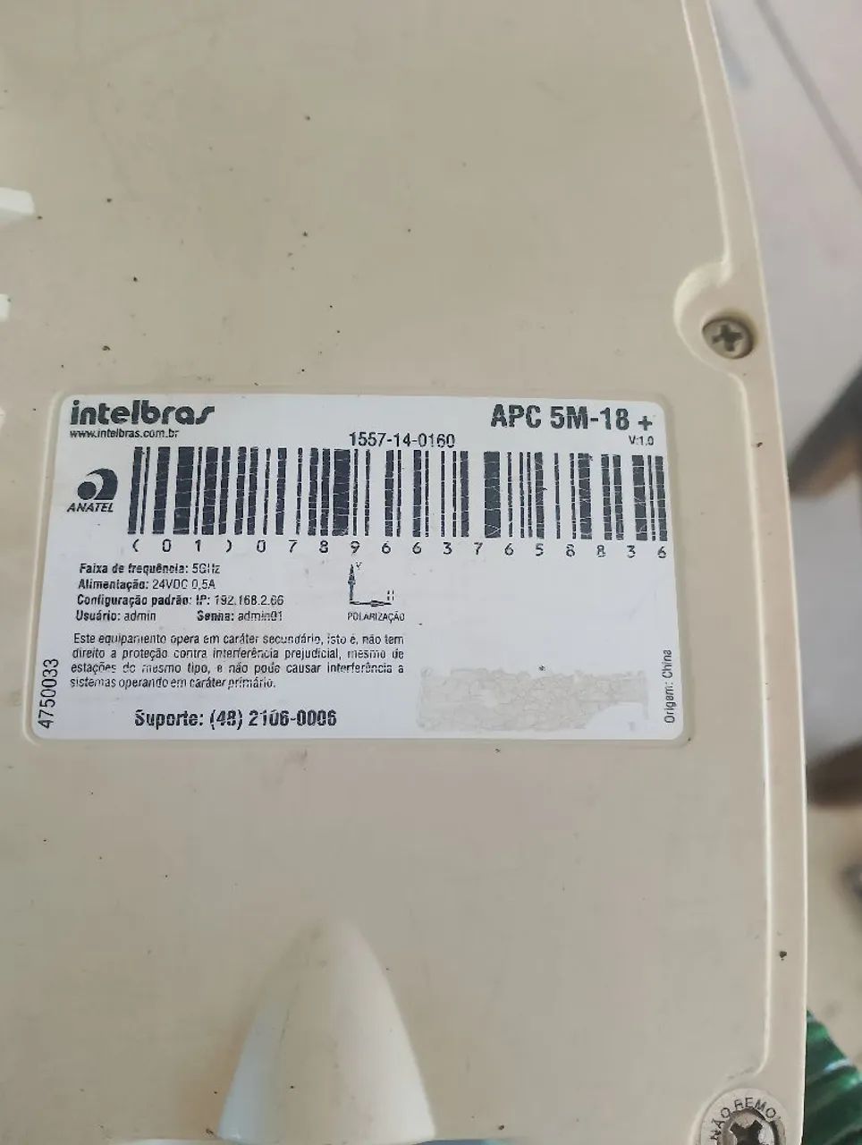 Painel Intelbras Apc 5M-18+ - Foto 2