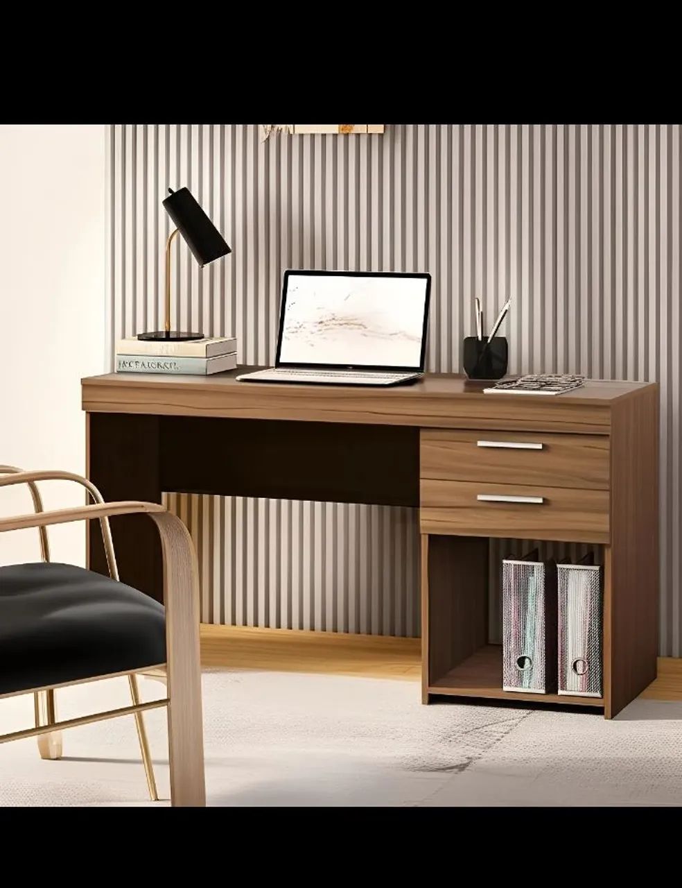 Mesa Para Computador Marrom