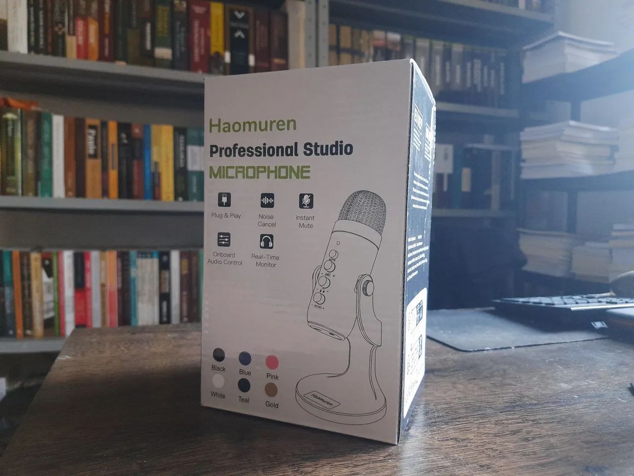 Microfone USB Profissional Haomuren