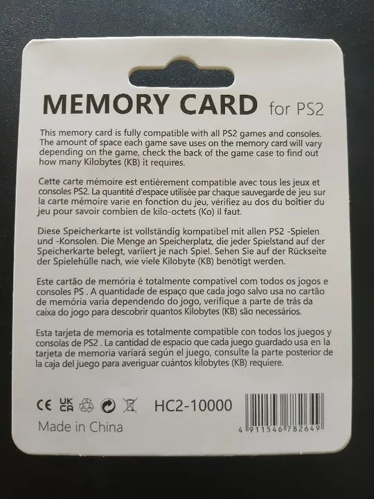 Memory card ps2 - Foto 2