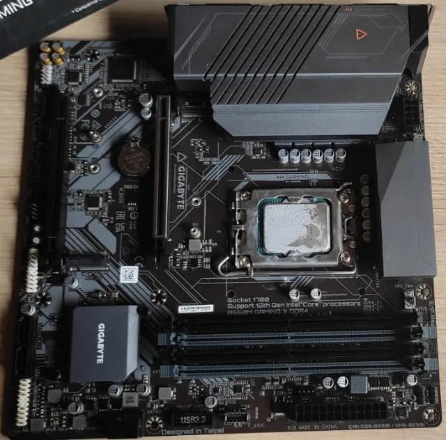 GIGABYTE B660M GAMING X DDR4, CHIPSET B660, INTEL LGA 1700, MATX, DDR4 (LEIA A DESCRIÇÃO)