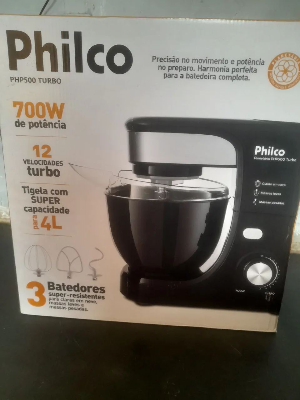 Batedeira planetária Britânia - 700W - Foto 4