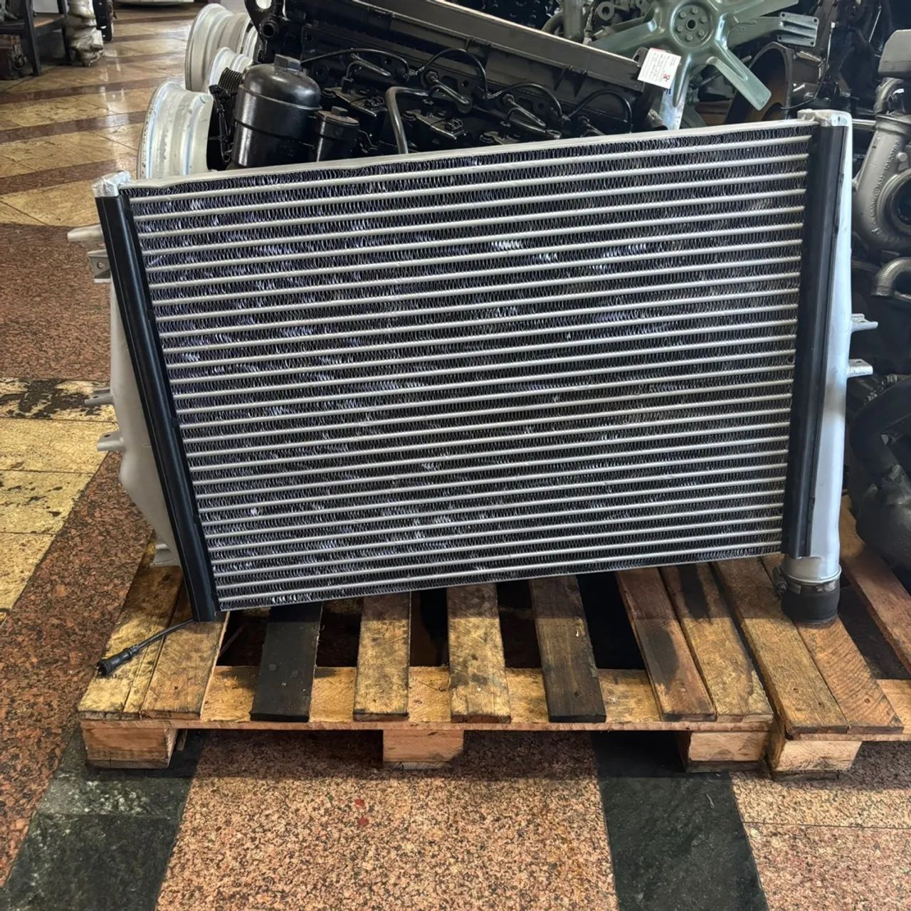 Intercooler do Mercedes-Benz O500