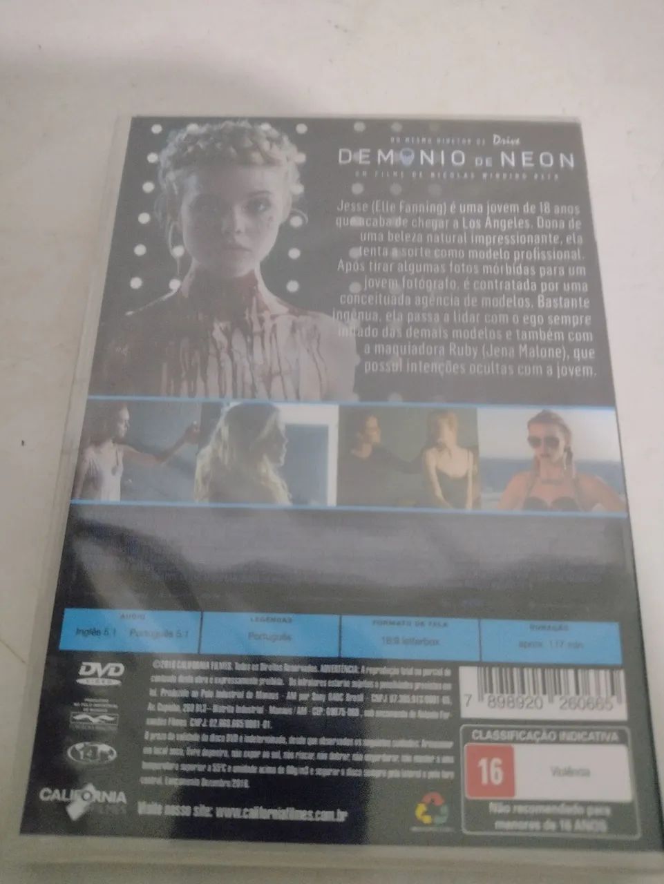 DVD Demônio de Neon - Nicolas Winding Refn - Foto 2