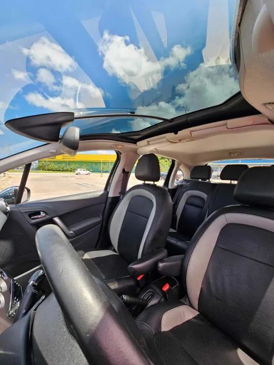 C3 Exclusive 2016 Automático Com Teto + 2025 Pago e Apenas 68 mil Km Novinho - Foto 7