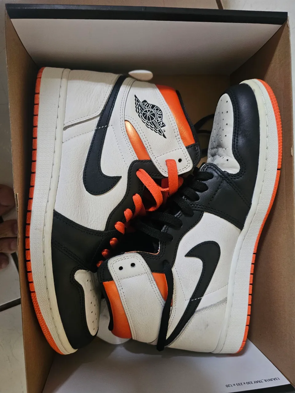 Nike Air Jordan 1 High Electro Orange Original