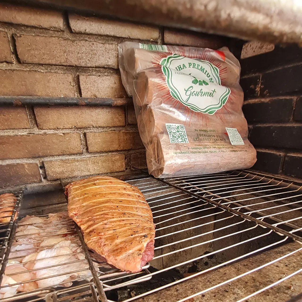 Lenha Eucalipto para Churrasco, pizza, parrila