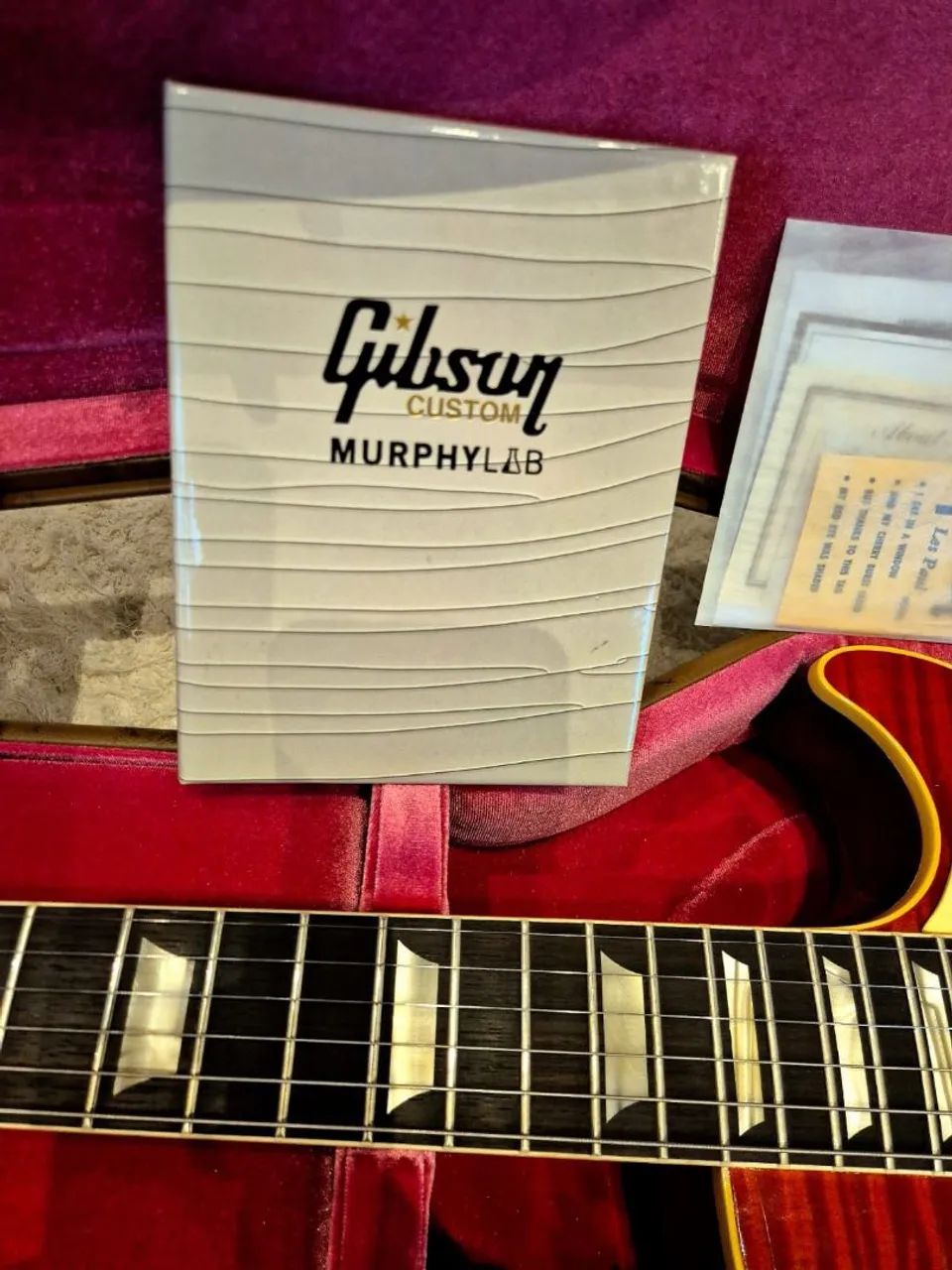 Gibson custom R9 Murphy lab 2024 Ac/troca - Foto 2