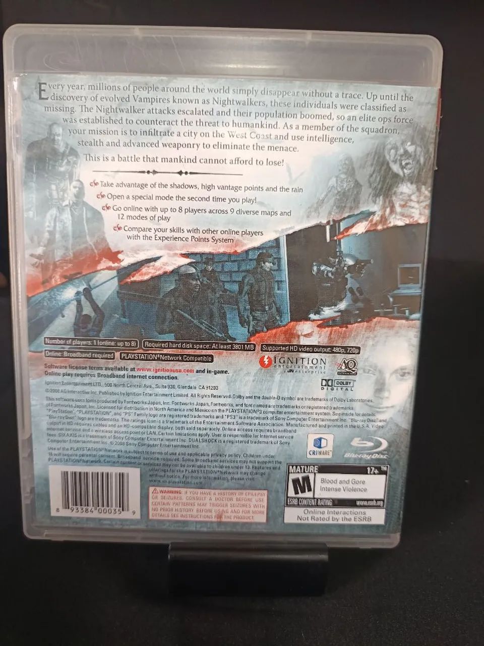Vampires Rain Altered Species PS3  - Foto 2