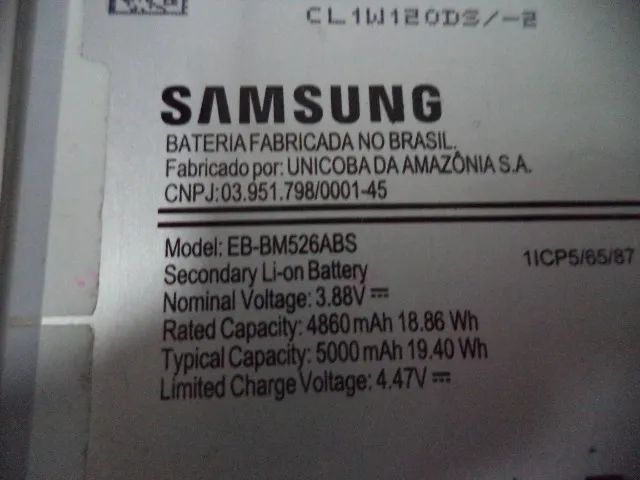 bateria samsung m53 original modelo eb-bm526abs - Foto 2
