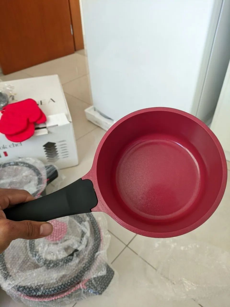 Conjunto de Panelas de cerâmica da marca Mediterrânea Cook Chef - Foto 3
