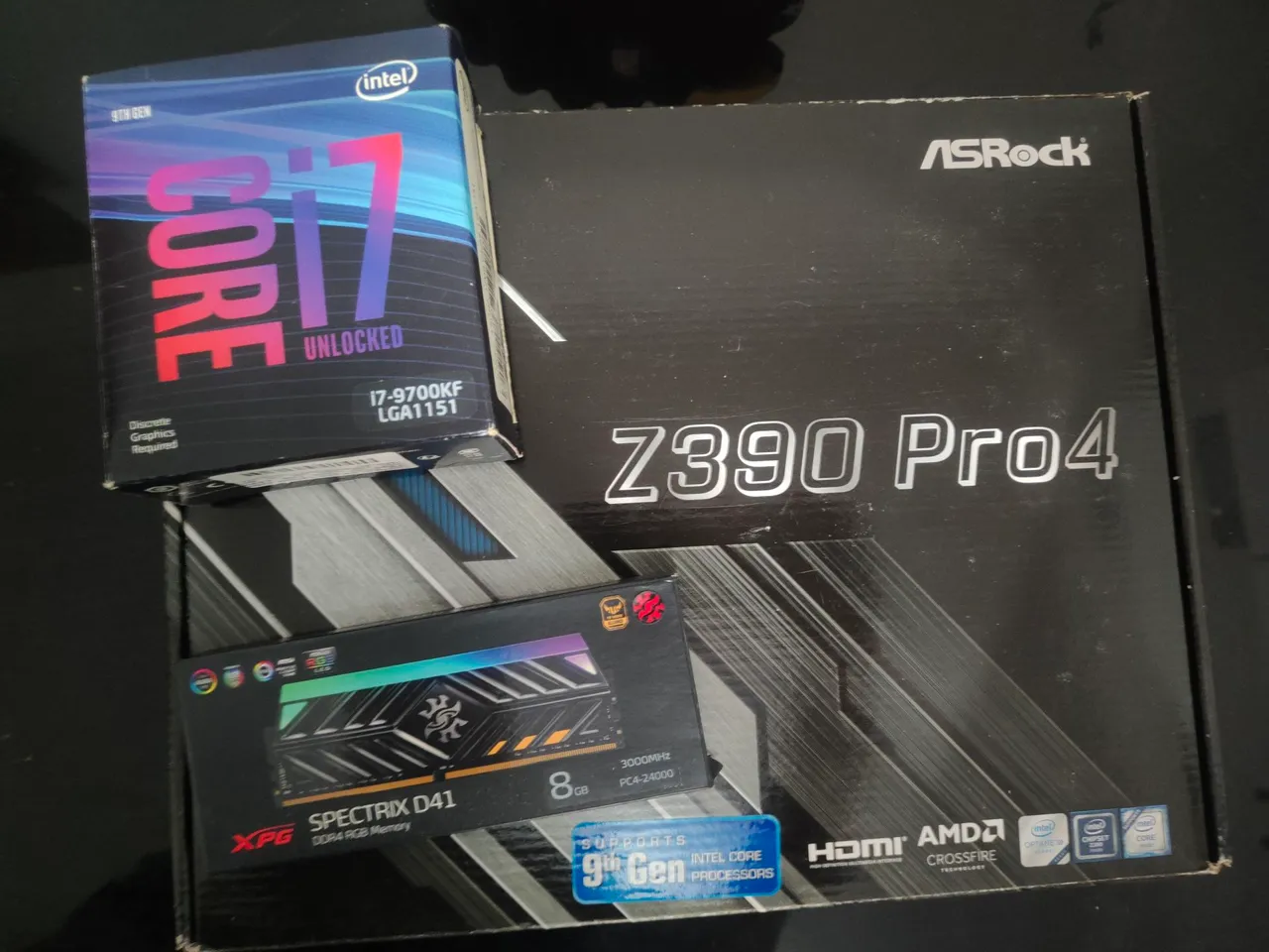 Kit Upgrade Gamer Alta Performance: i7-9700K + Z390 AORUS + 16GB