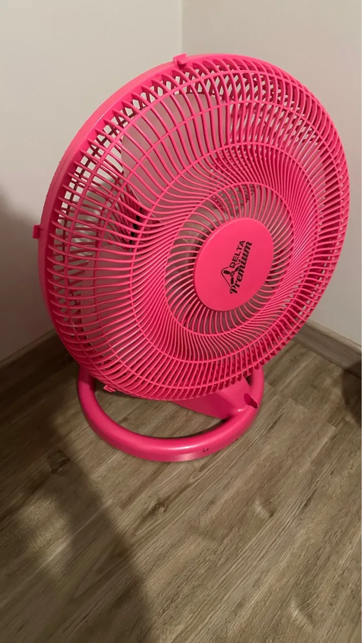 Ventilador de Mesa Rosa