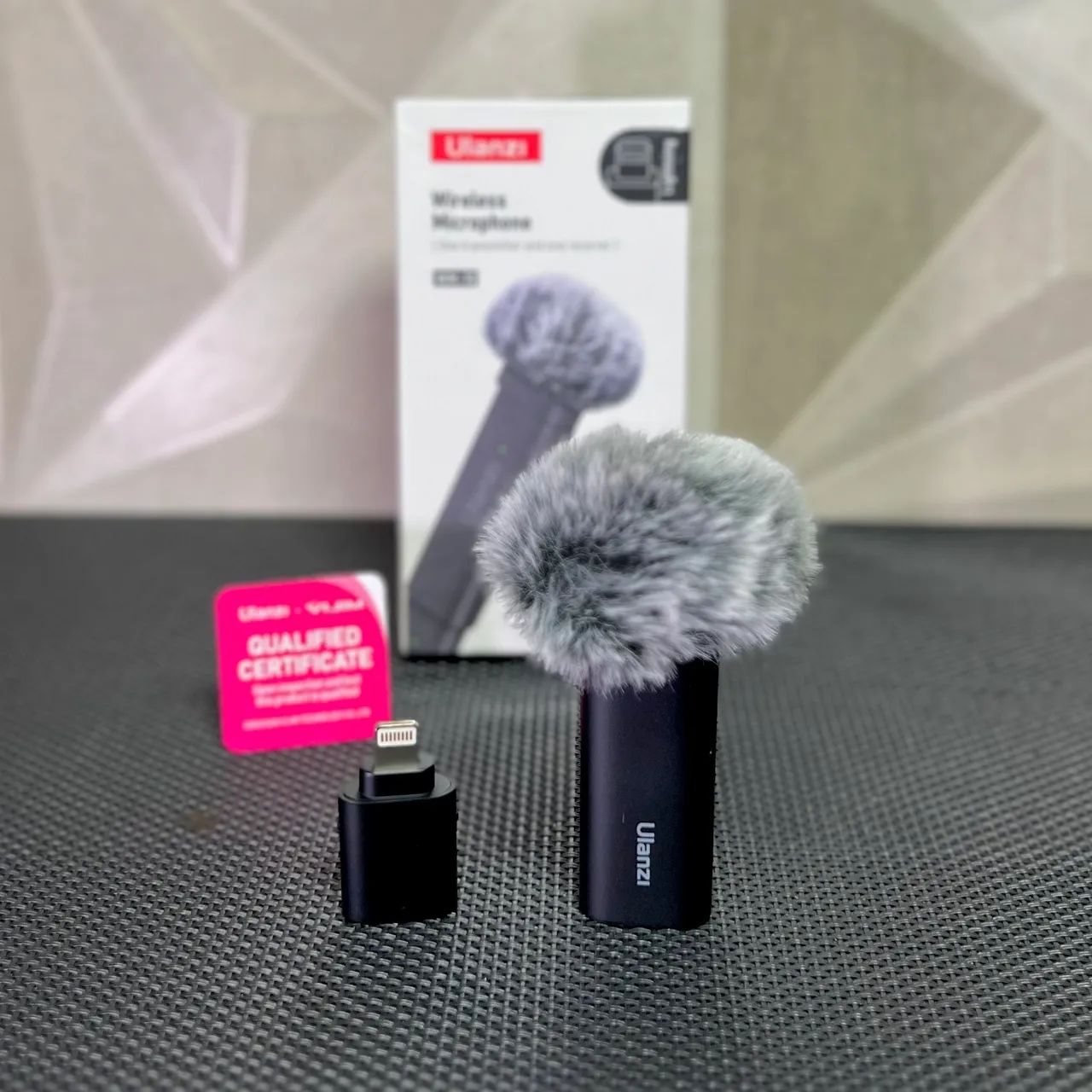 Microfone Sem Fio Ulanzi para Celular Android e iPhone