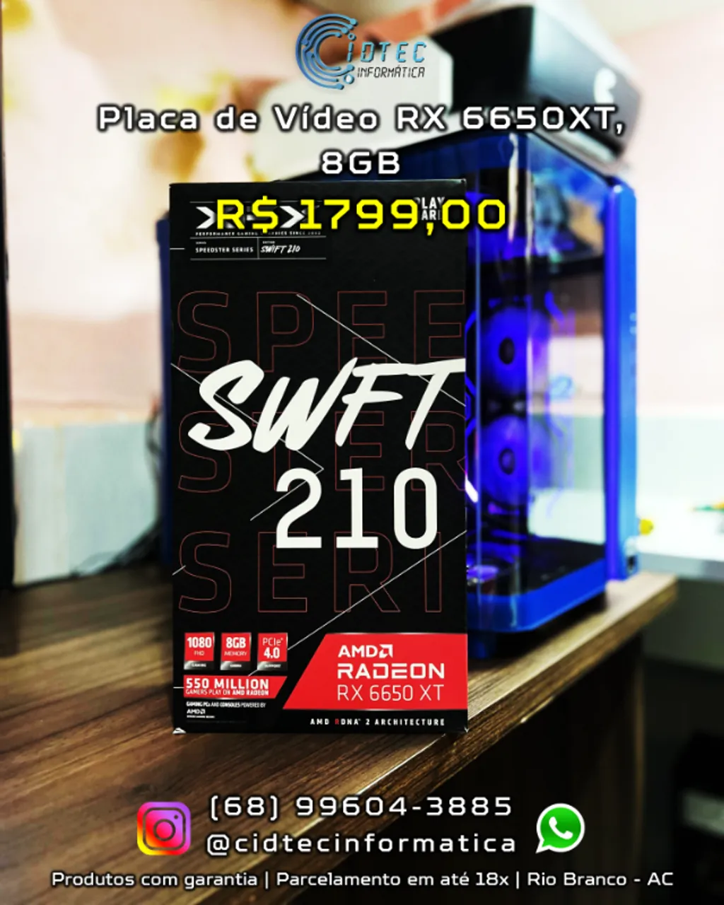 RX 6650XT!!!