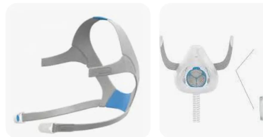 Máscara de CPAP para tratamento de apneia do sono