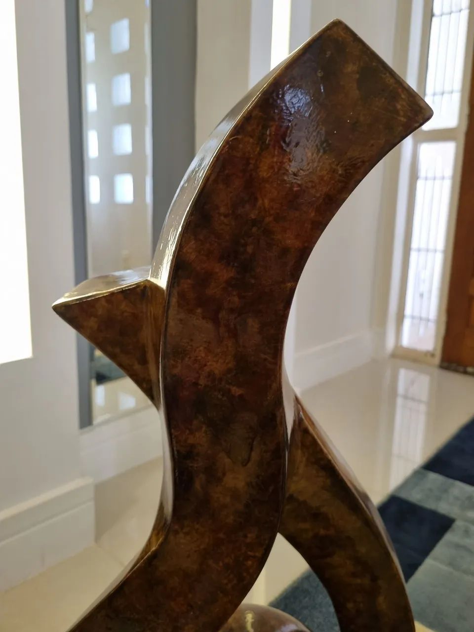 ESCULTURA GRANDE DE CERÂMICA PARA DECORAÇÃO  - Foto 5