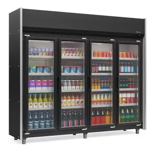 Refrigerador Mondrian 4 Portas - Perfeito para Uso Comercial