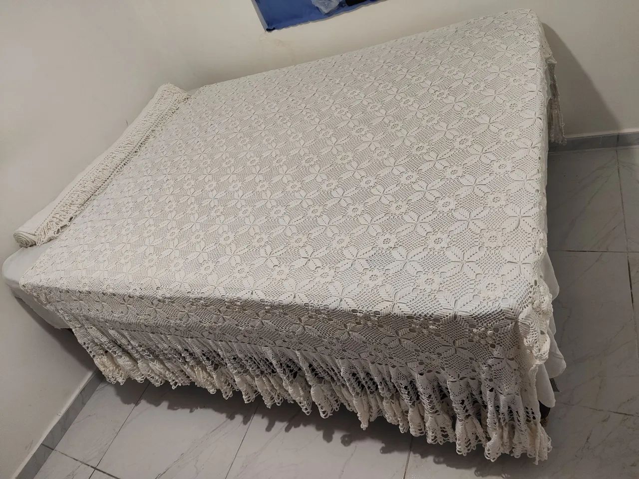 Colcha de Crochê - Delicado e Elegante - Foto 2