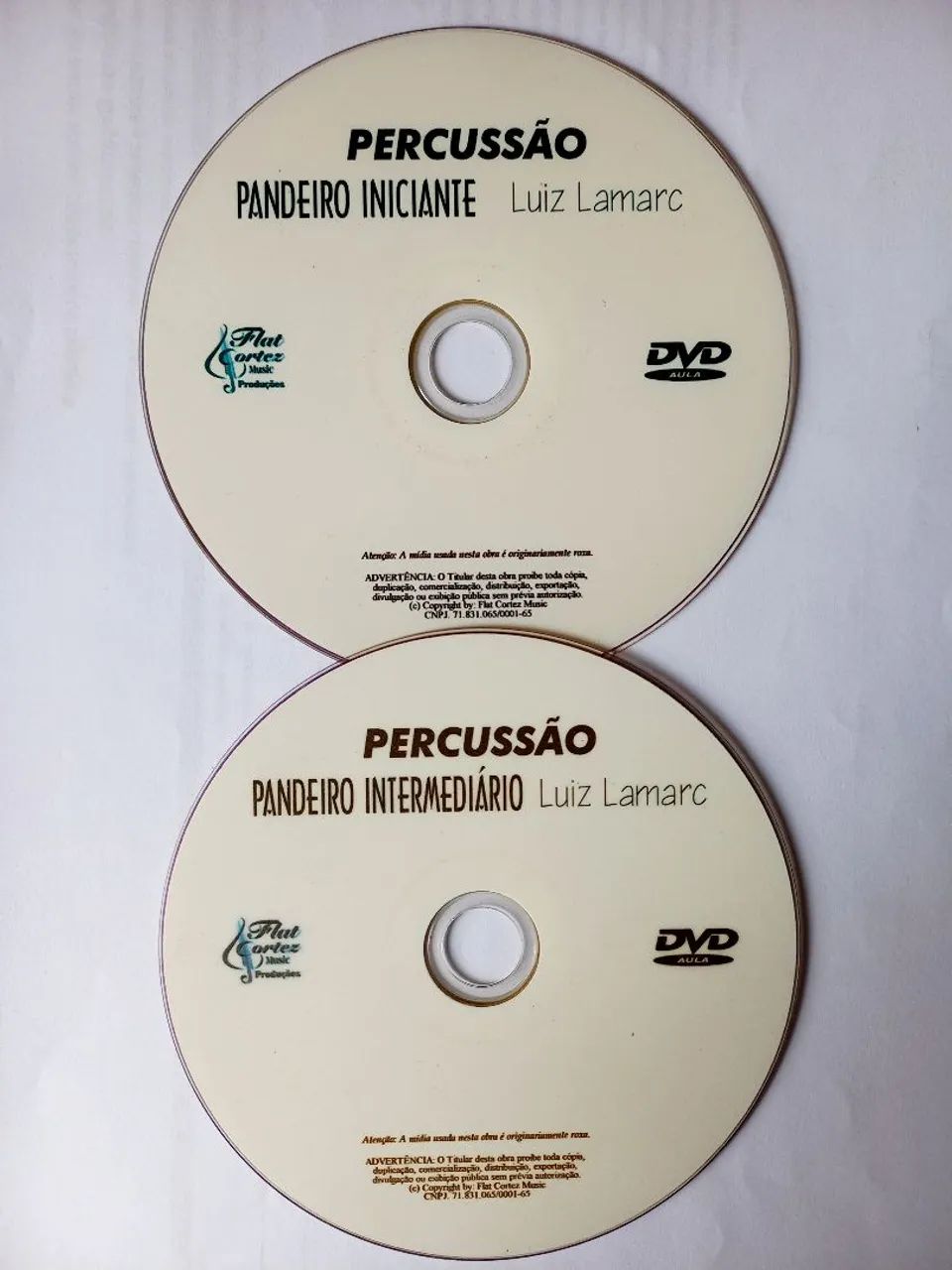 DVD Percussão Pandeiro Iniciante e Intermediário