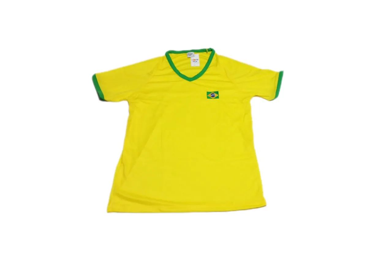 Camisa Brasil Torcedor Amarelo Copa Mundo  - Foto 3