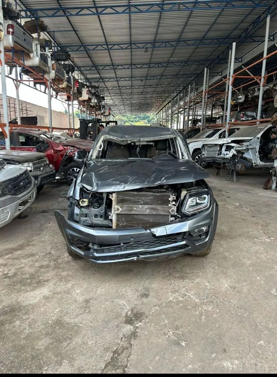 Amarok 2021v6 Automatica4×4,258 cvs,49387km,funcionando disponível para venda de peças  - Foto 5