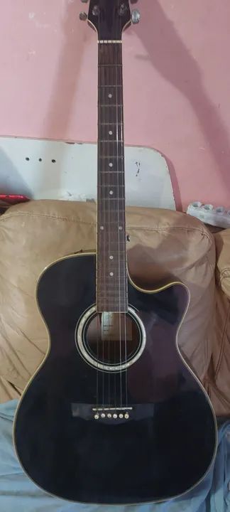 Violão eletroacuatico Di Giorgio pouco uso. - Foto 2