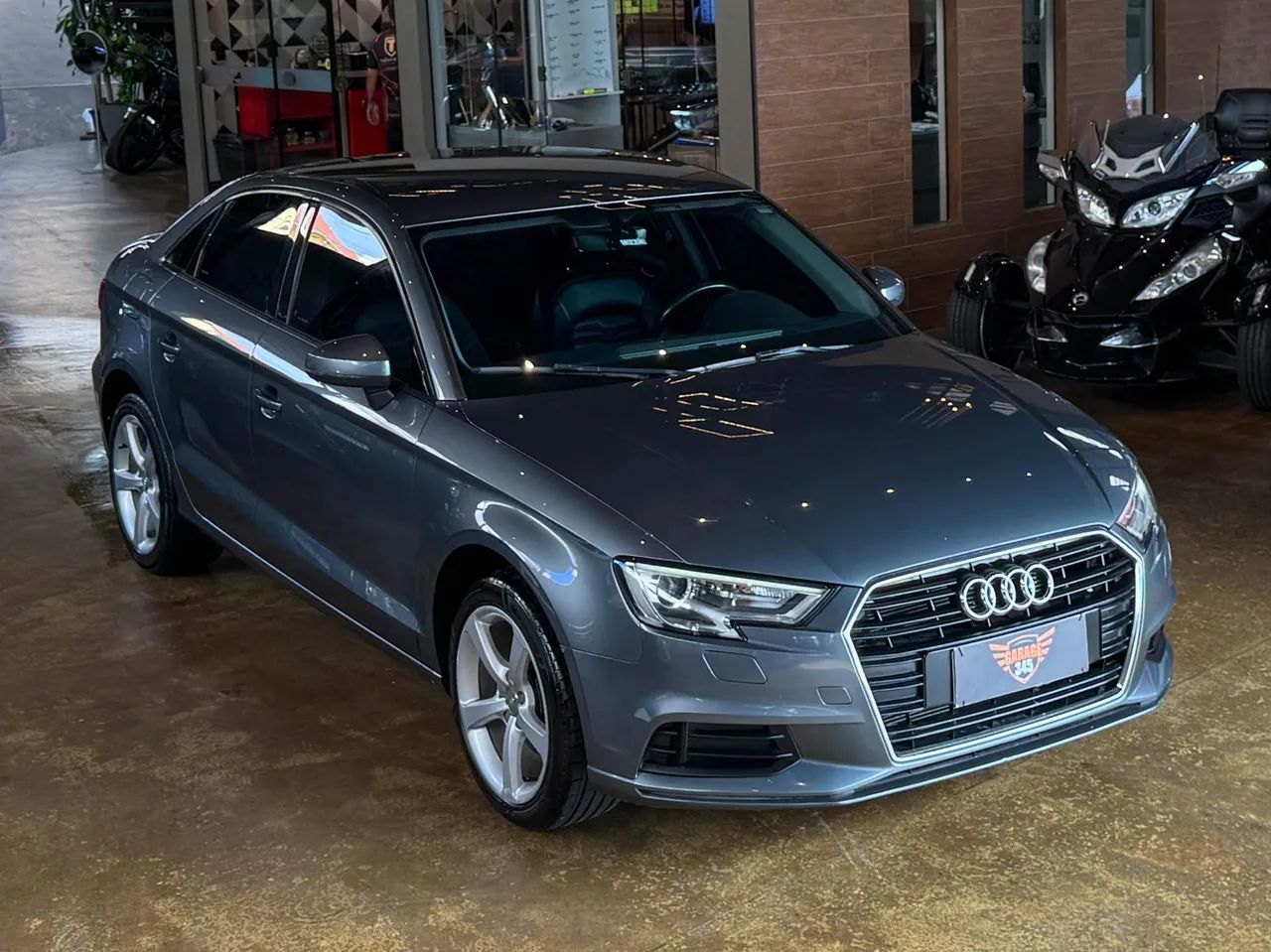 A3 1.4 TFSI ATTRACTION TIPTRONIC  CINZA 2017/2017