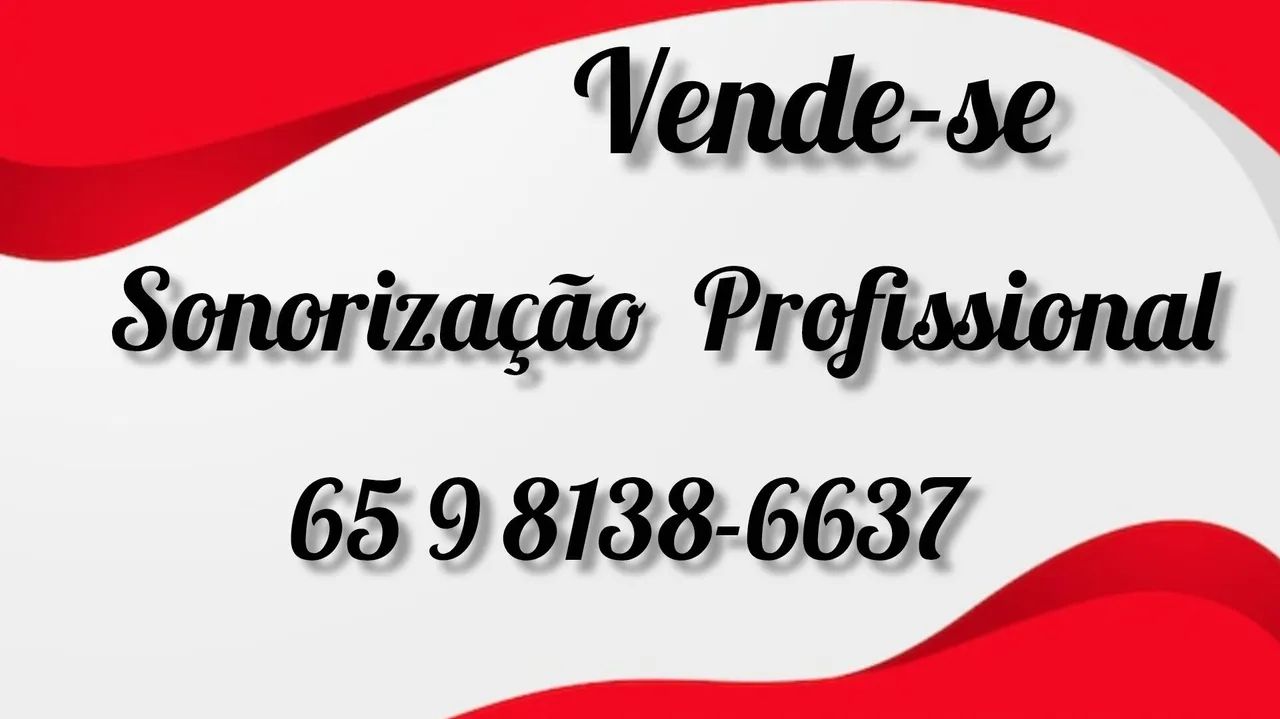 Sonorização  Profissional  Para pequenos  Eventos 