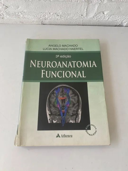 C027 Livro Neuroanatomia Angelo Machado 3ª edição com todas as páginas excelente