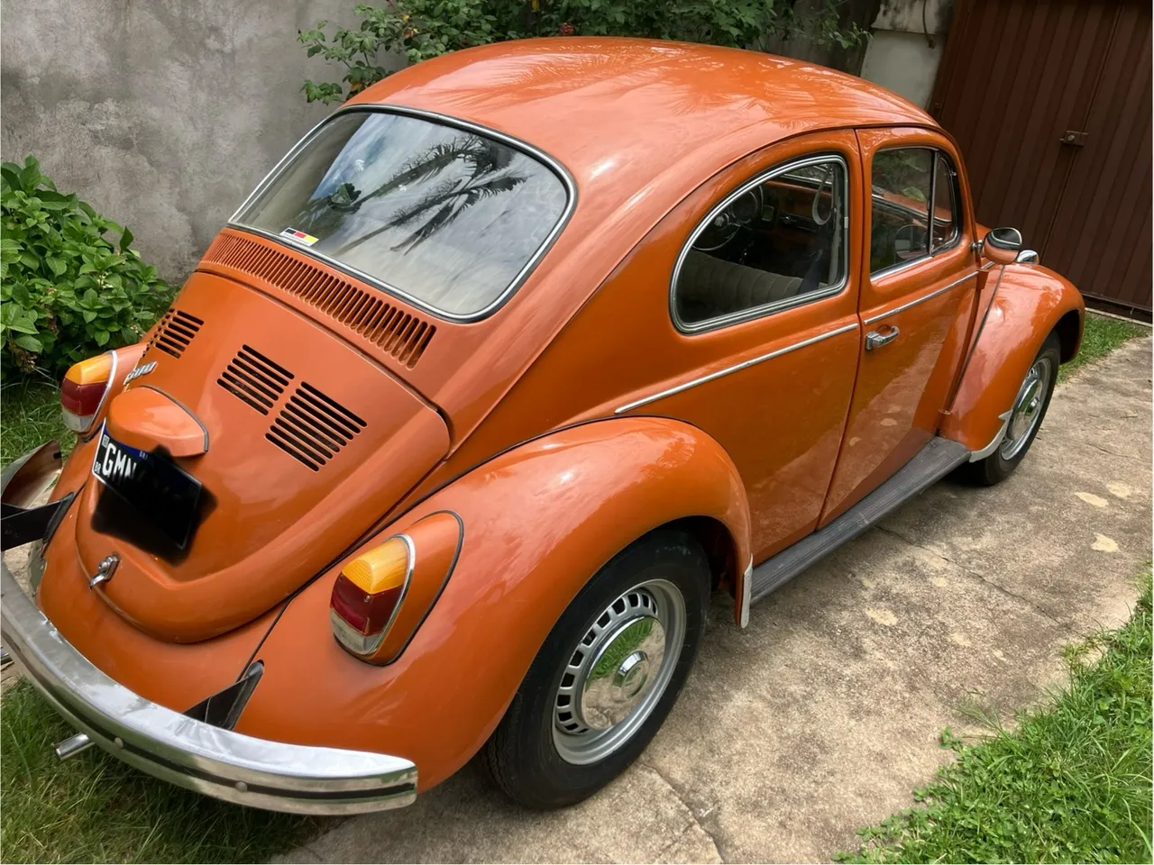 Fusca 73 1500 Placa Preta