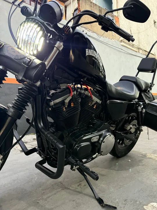 Harley Davidson Sportster XL 883 Custom - Impecável customizada - Foto 2
