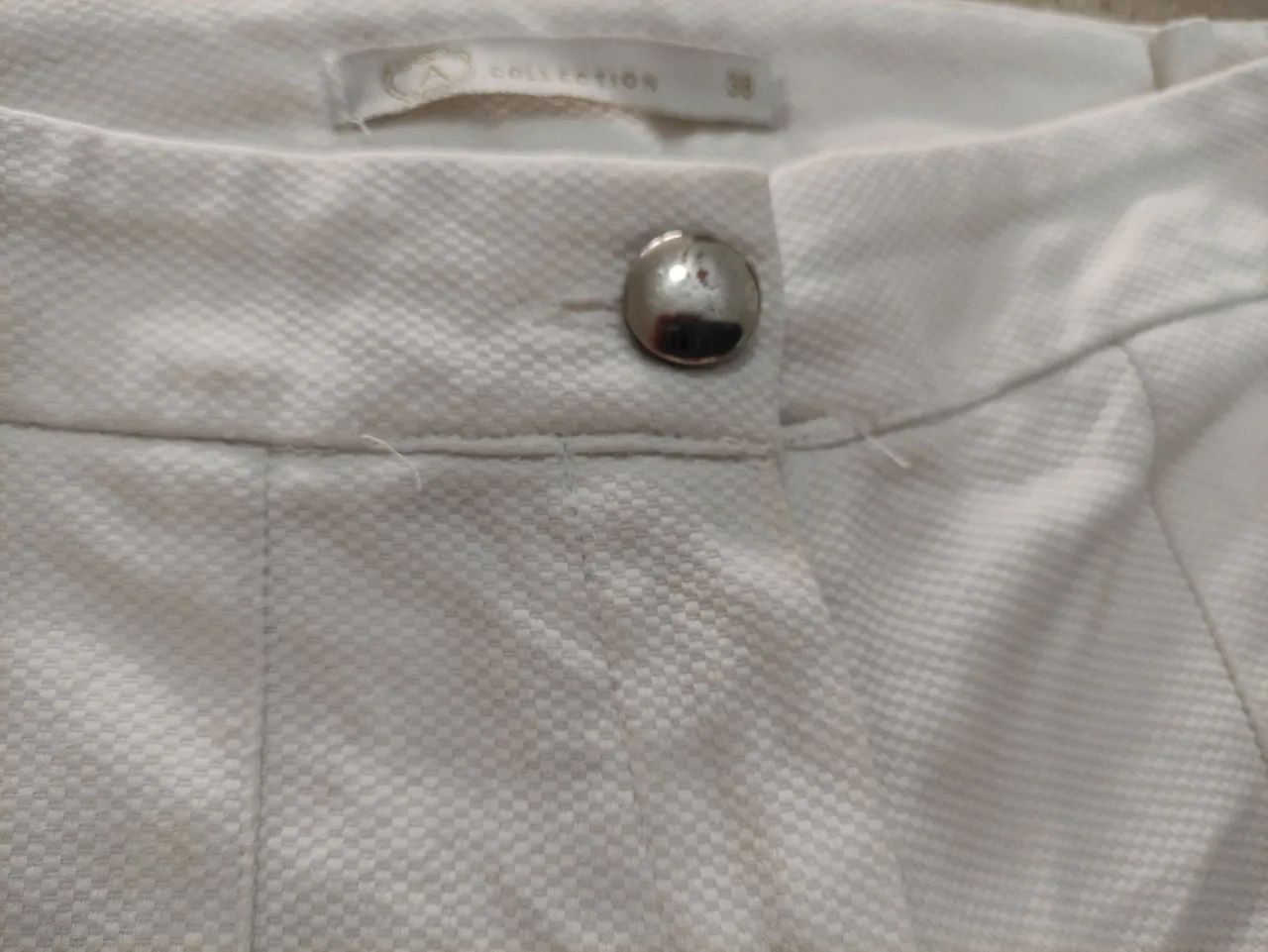 Calça branca feminina - Foto 4