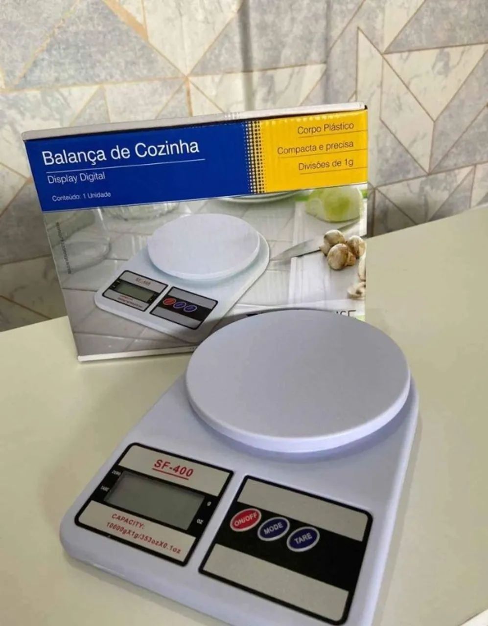 Balança de uso doméstico até 10kg - Foto 3