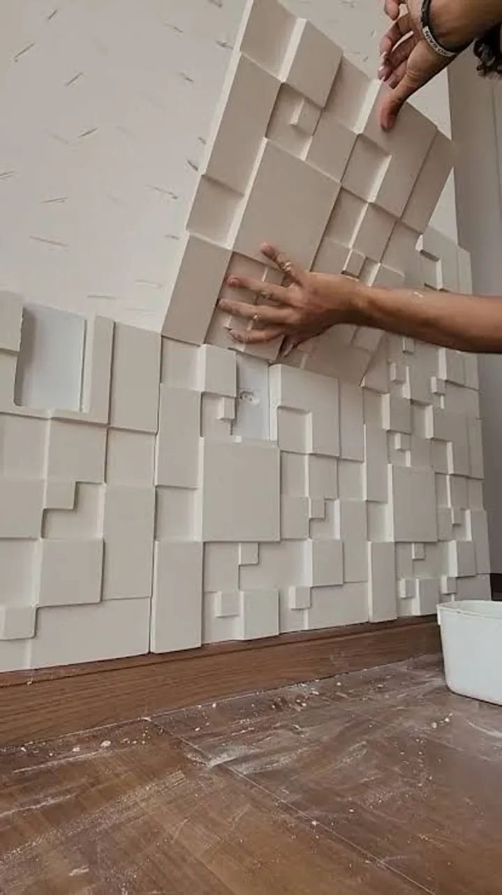 Trabalho com gessos e embolsos