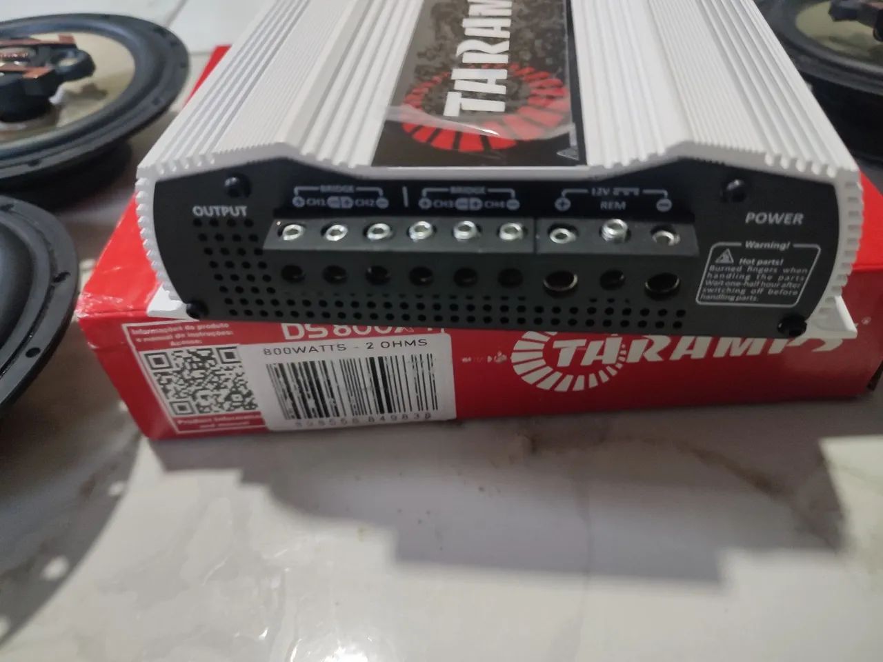 Amplificador Taramps DS800X4 800W RMS 2 Ohms - Foto 3