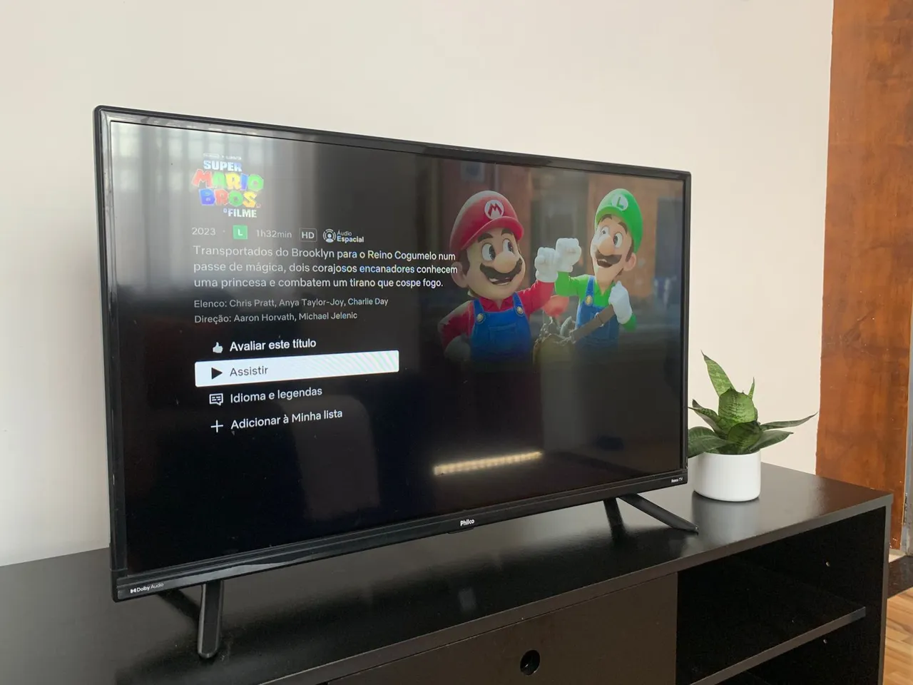 Smart TV Philco - Aventura Super Mario Bros