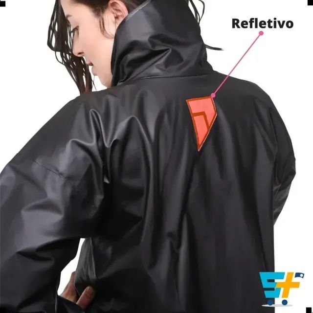 Capa de chuva feminina - Foto 2