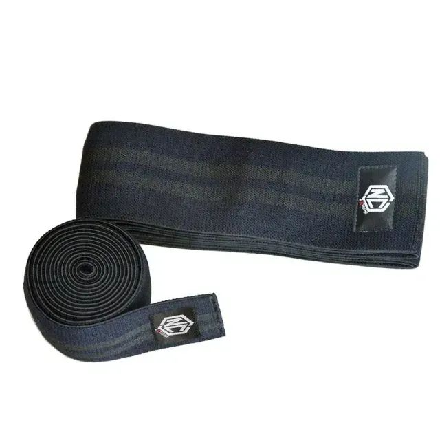 Faixa de Funcional Elástica de Joelho NC Extreme Preta 8cm x 2,0 (com velcro) (MOSTRUÁRIO)
