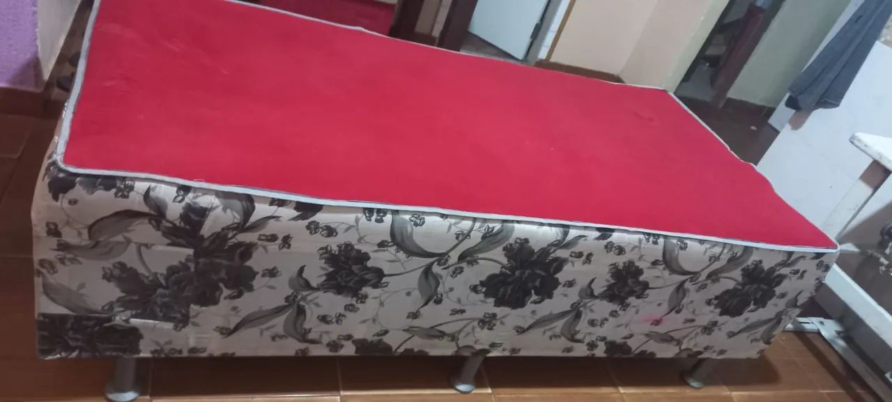 Cama Espuma Alta - Semi Nova Solteiro (ENTREGA GRÁTIS) - Foto 3