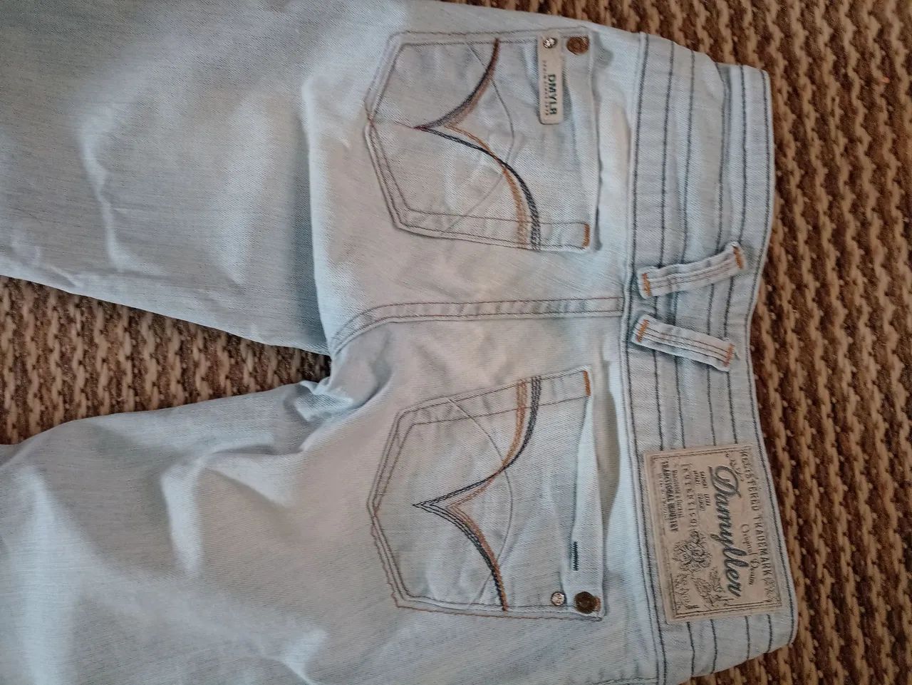 DAMYLLER - Calça Jeans Clara - Tamanho P - Foto 4