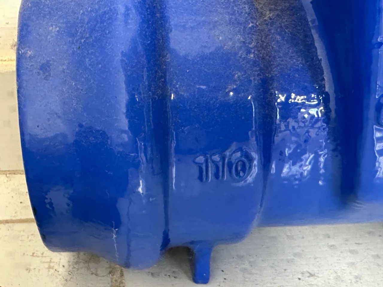 Registro DN100 DE110 mm em ferro fundido - Foto 4