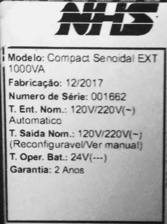 Nobreak Senoidal de 1000Va - Foto 3