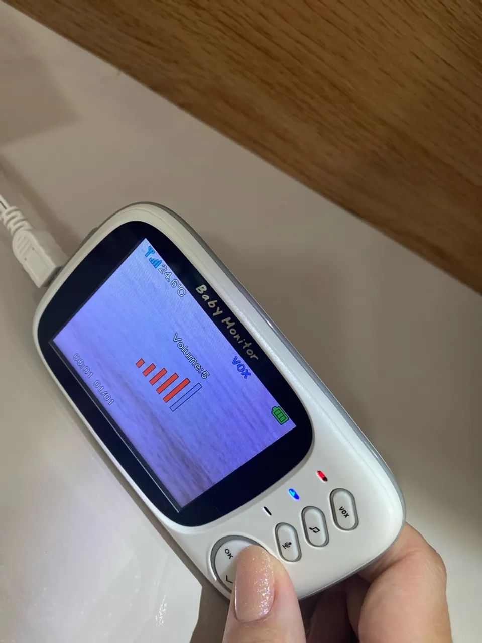 Babá Eletrônica Baby Monitor  - Foto 5