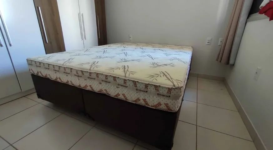 Cama box colchão d33 e suporte NovA